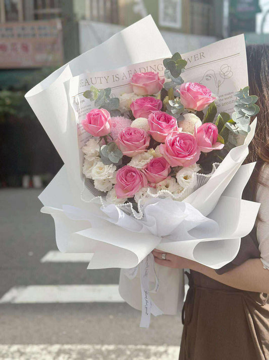 Roses bouquet - Pink Beauty
