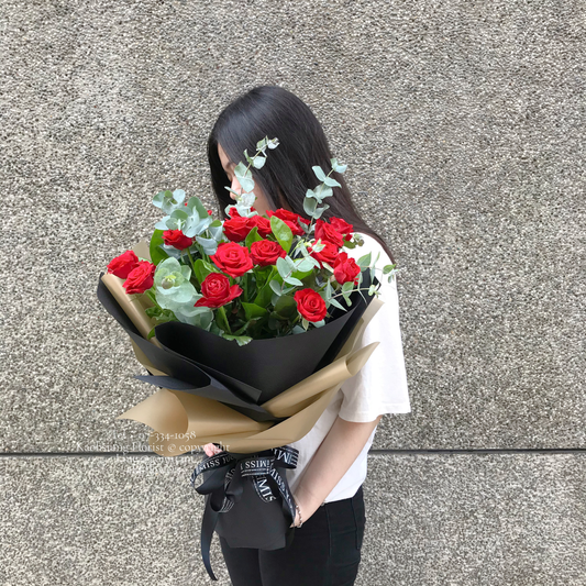 20朵玫瑰 - 紅心花園