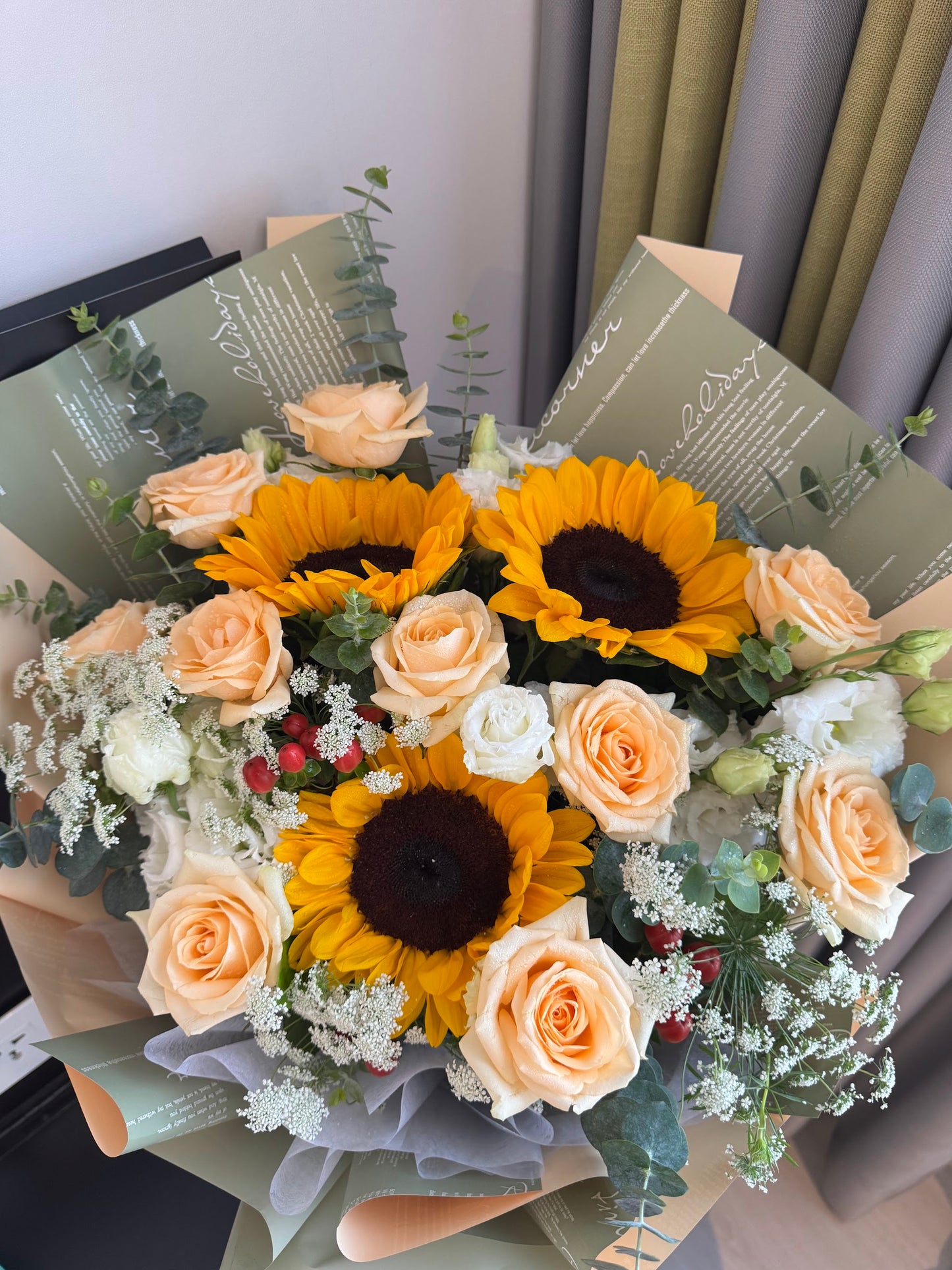 Sunflower bouquet - Blessing